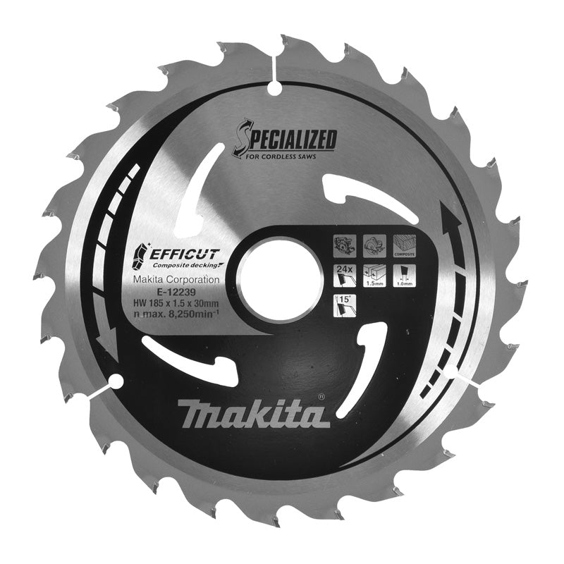 Lames 'EFFICUT' Composite decking MAKITA