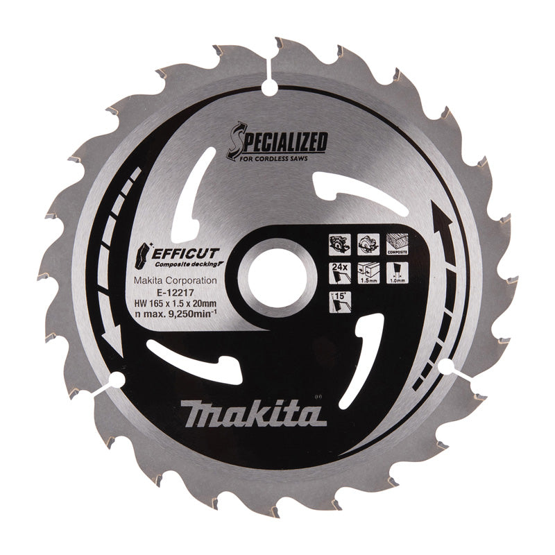 Lames 'EFFICUT' Composite decking MAKITA