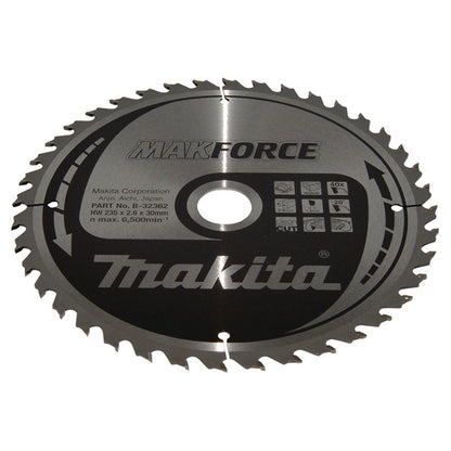 Lames carbure 'MakForce', pour bois, pour scies circulaires MAKITA