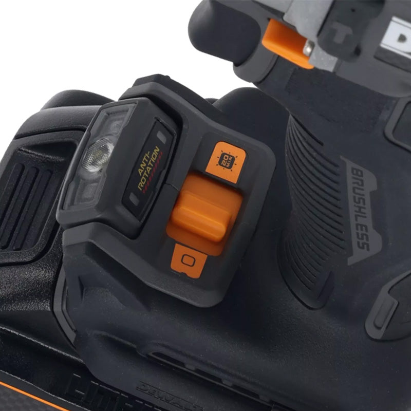 Perceuse Visseuse Percussion XR 18V Brushless Dewalt DCD85MP2T-QW Édition Limitée McLaren Livrée Avec 2 Batteries 5Ah Li-Ion, 1 Chargeur en Coffret TSTAK