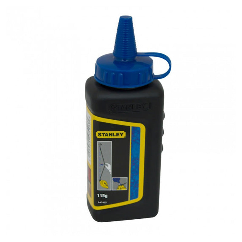 Poudre à tracer bleue biberon 115 g - STANLEY - 1-47-403