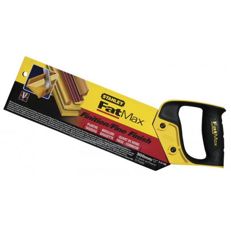 Scie à dos 300mm - 11 dents/pouce - fatmax - STANLEY - 2-17-199